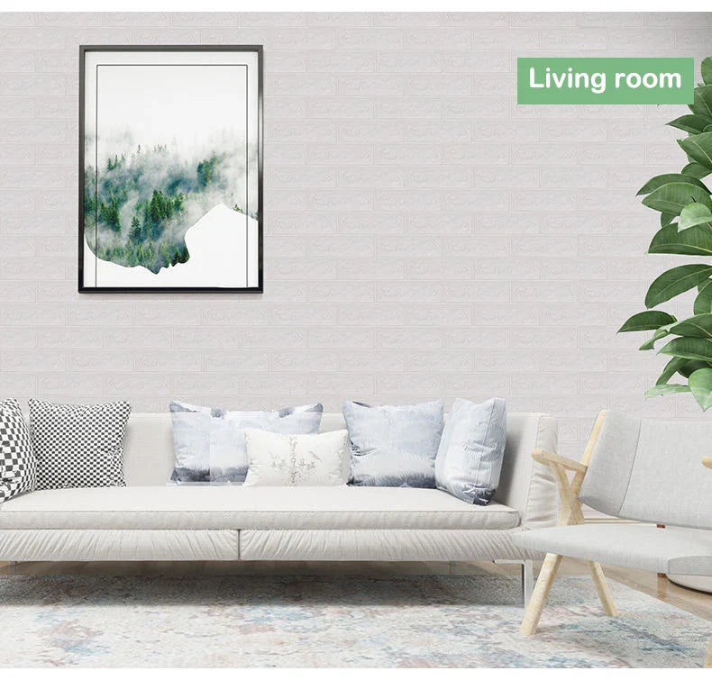 Realistic 3D Brick Wallpaper