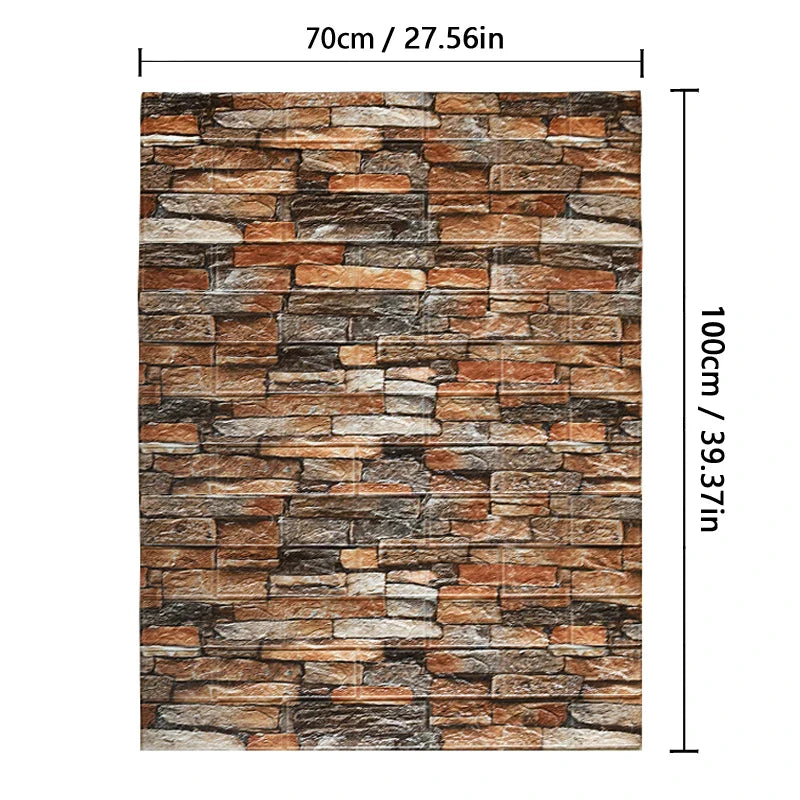 Realistic 3D Brick Wallpaper