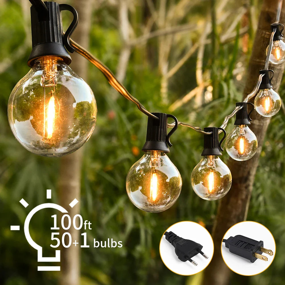 Vintage Globe String Lights for a Warm, Elegant Ambience