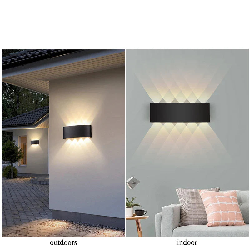 Waterproof Wall Lamp for Outdoor and Indoor Use.