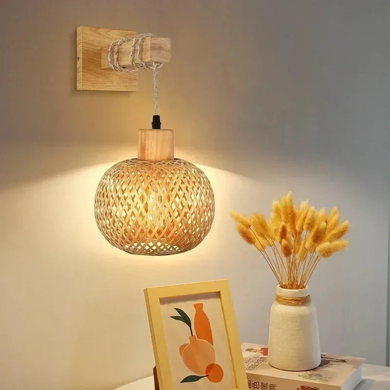 Bamboo Wall Lamp