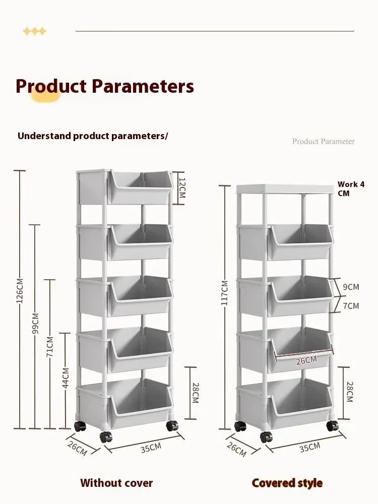 Storage Rack Trolley