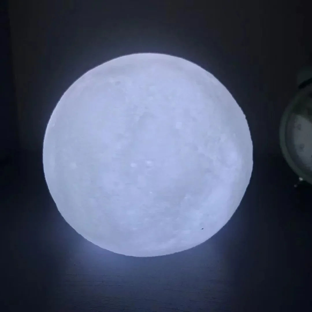 Soft Glow 8cm Moon Lamp