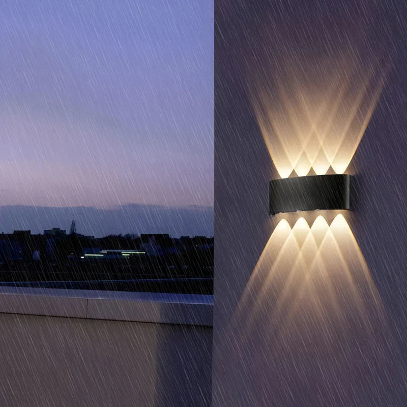 Waterproof Wall Lamp for Outdoor and Indoor Use.