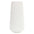 Large-capacity, thickened plastic drop-proof vase with a simple ceramic look.