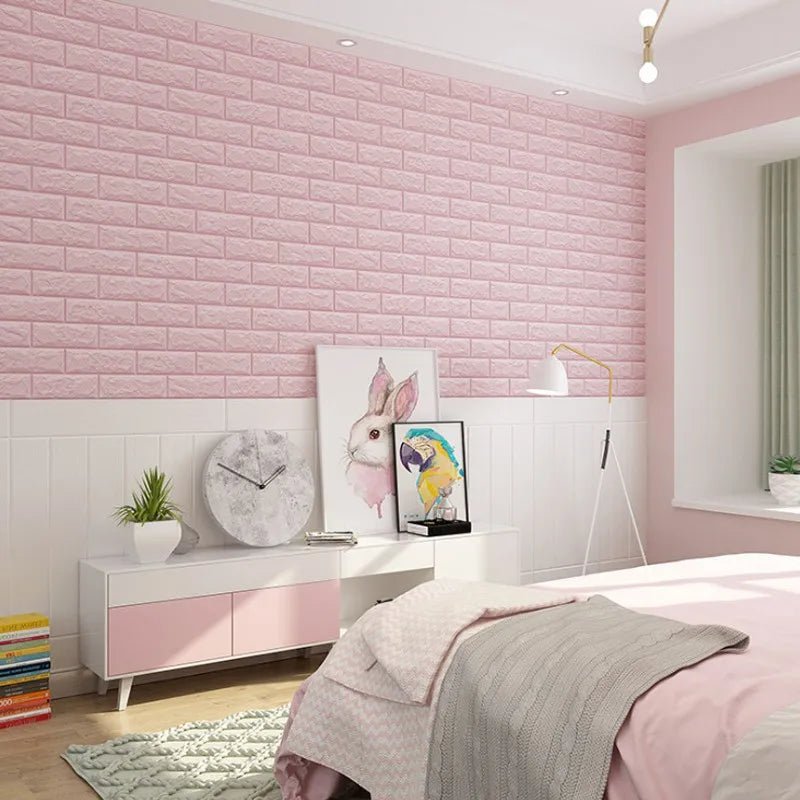 Realistic 3D Brick Wallpaper