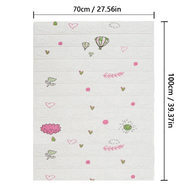 Realistic 3D Brick Wallpaper