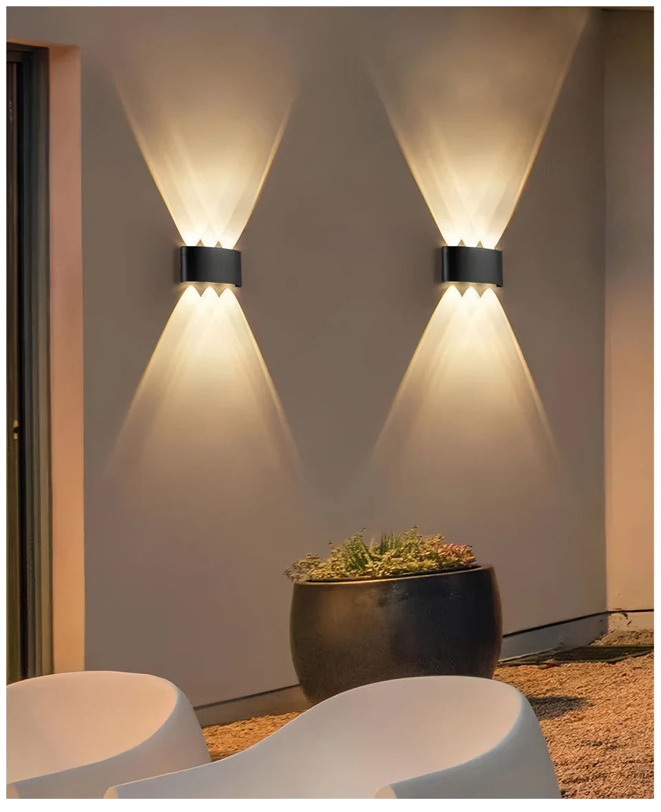 Waterproof Wall Lamp for Outdoor and Indoor Use.