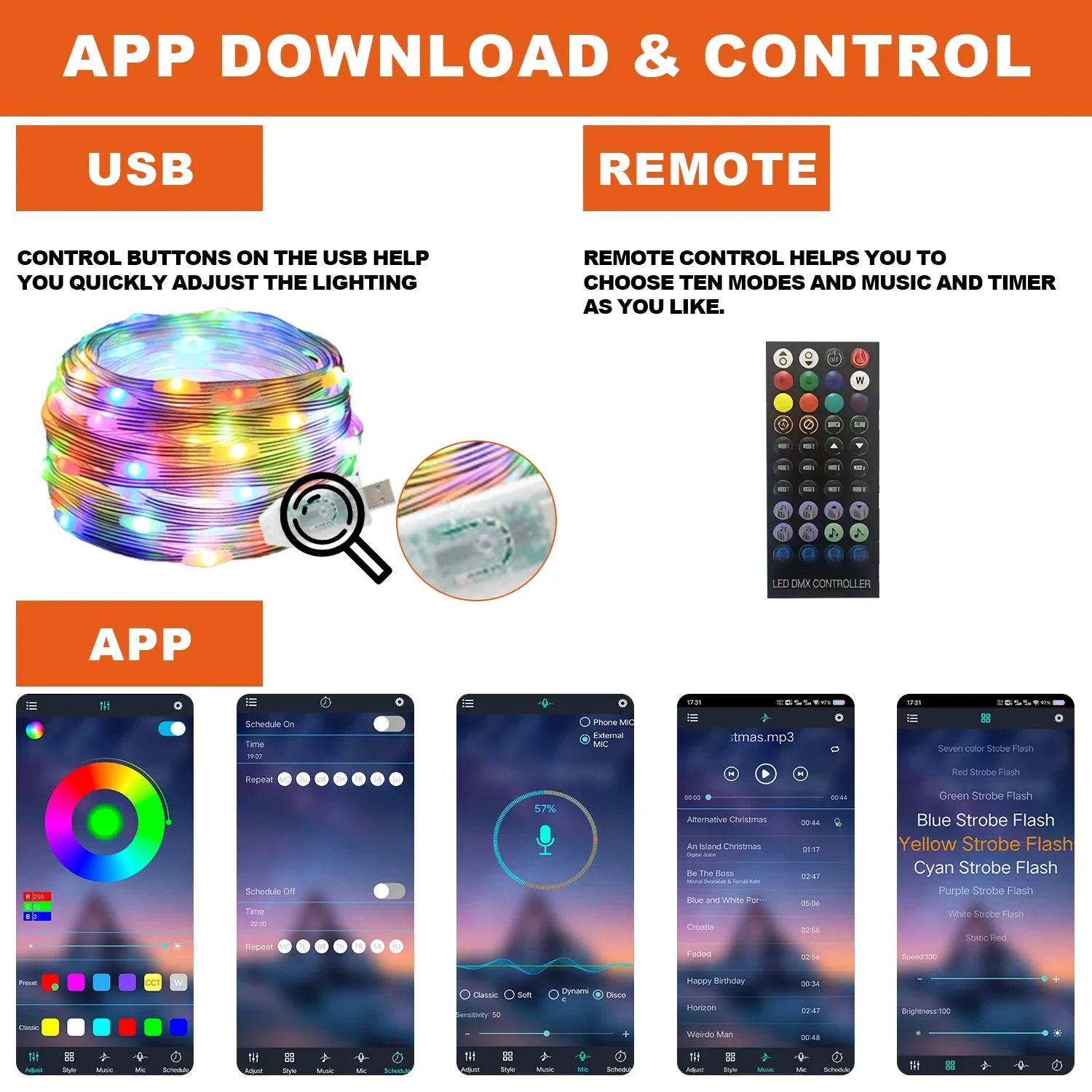 Dream Color Fairy Lights