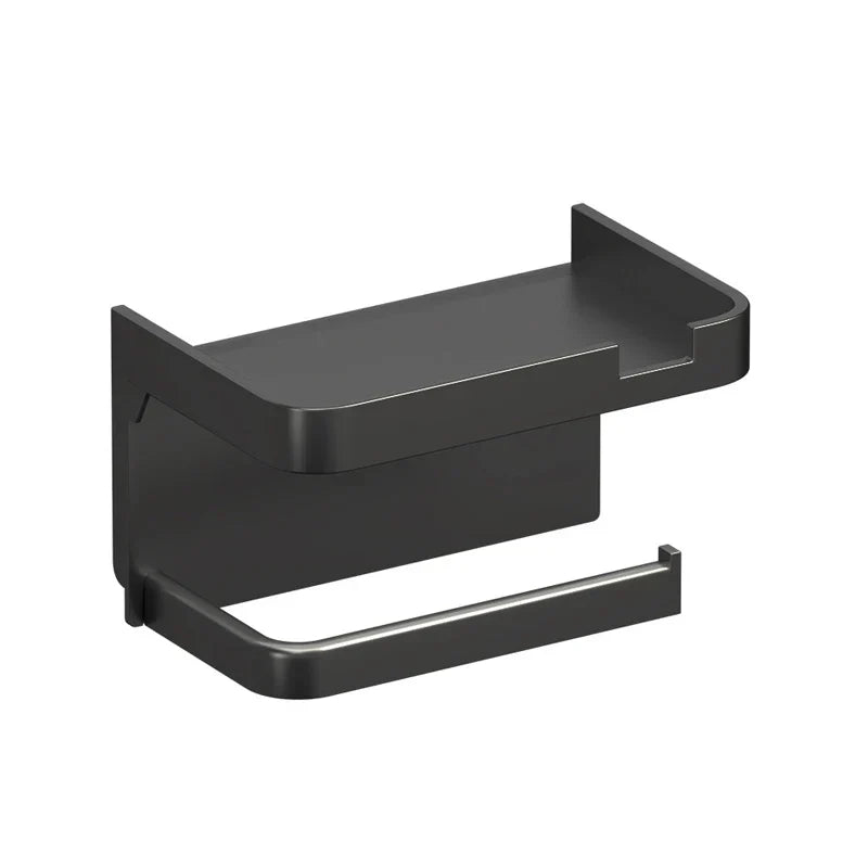 Bathroom Roll-Free Punch-Free Storage Rack for Toilet Paper