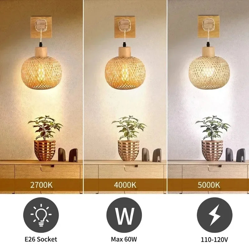 Bamboo Wall Lamp